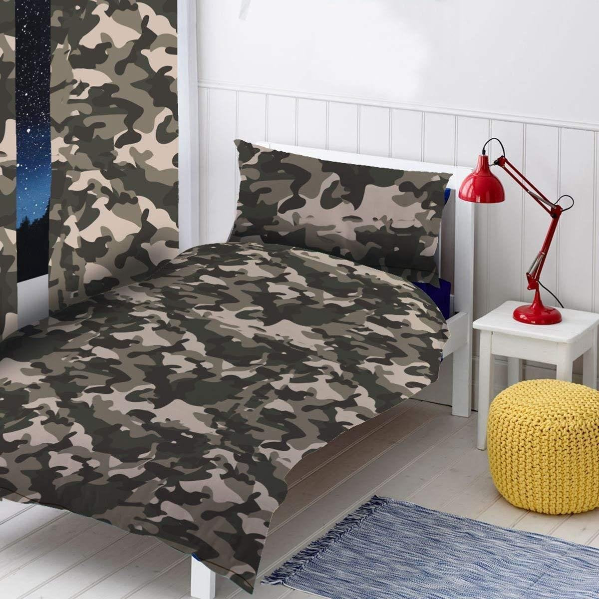 Camouflage Dekbedovertrek 200x200 Tweepersoons