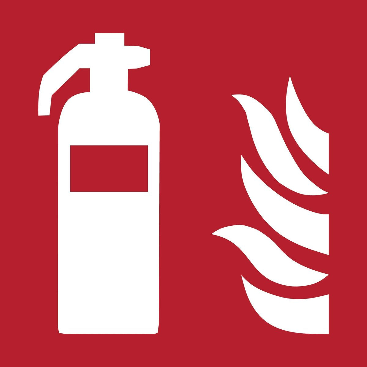 Pictogram bordje Brandblusser | 150 * 150 mm