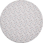 MixMamas Rond Tafelzeil - Ø 140 cm - Roosjes - blauw