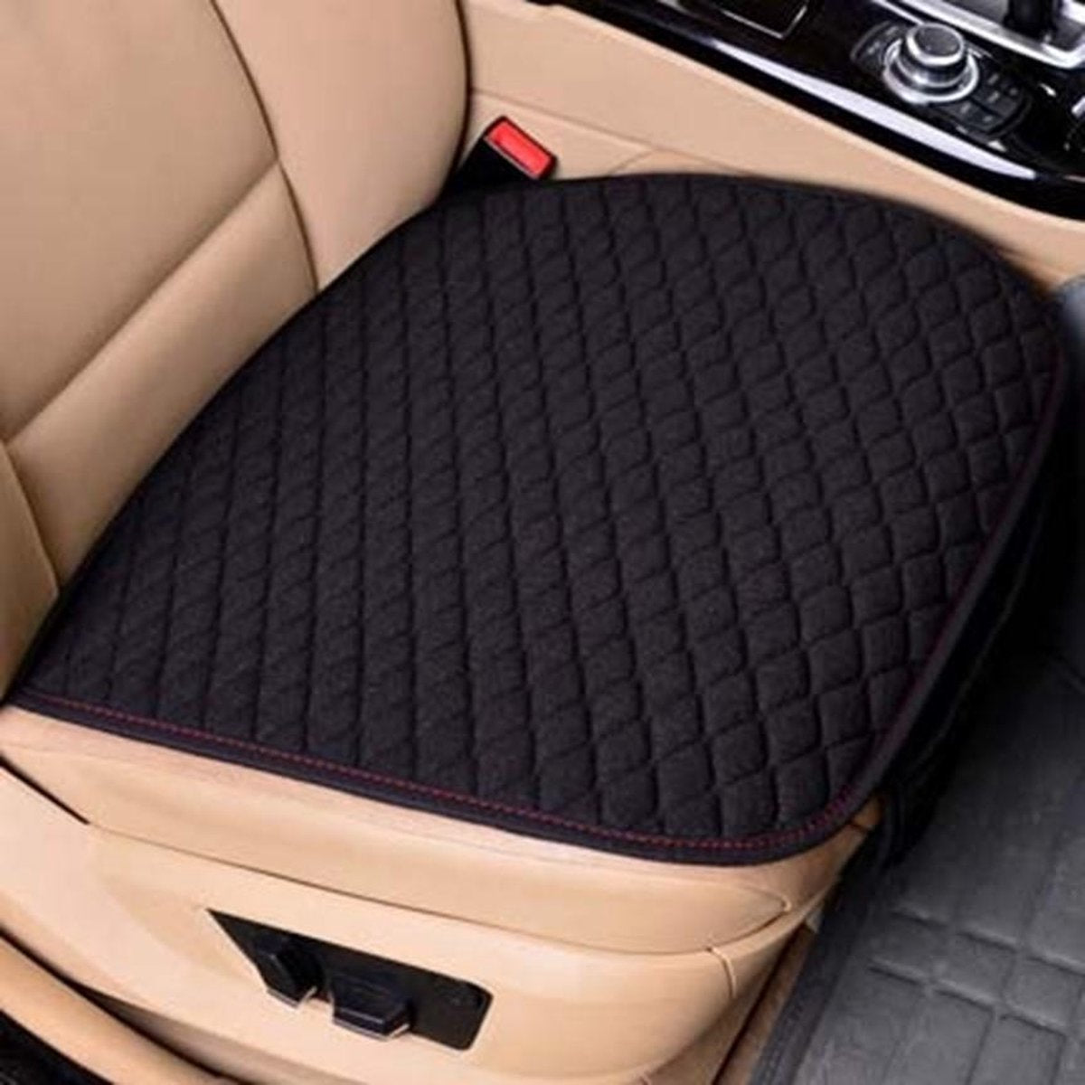 Autostoelhoes - Auto Accessories - Autohoes 1 Stuk - Stoelhoezen Auto - Autostoel beschermer - Zwart - Universele