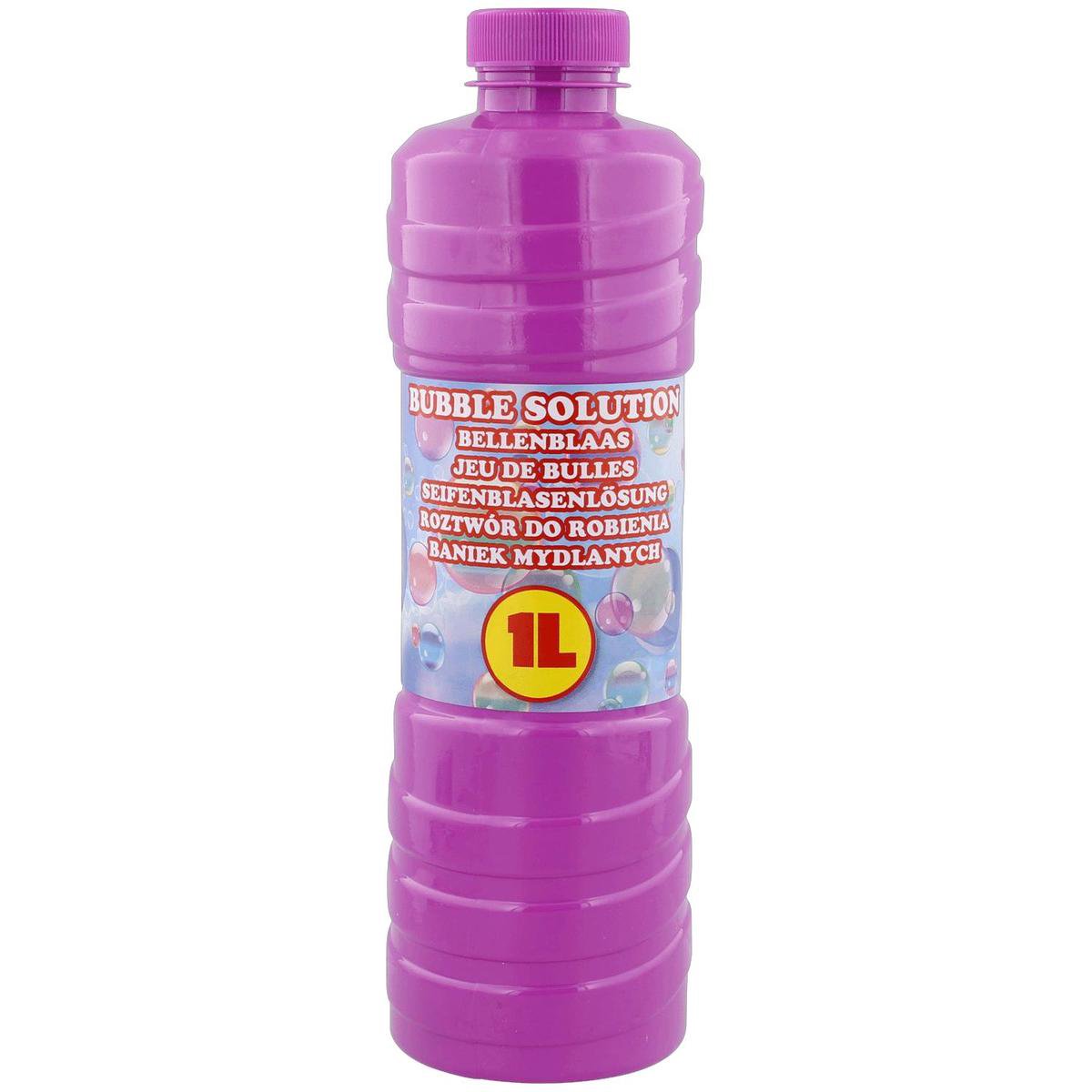 6x Bellenblaas navulling  + bellenblaas zwaarden - 6 liter - bellenblaas vloeistof - assorti kleur - AANBIEDING