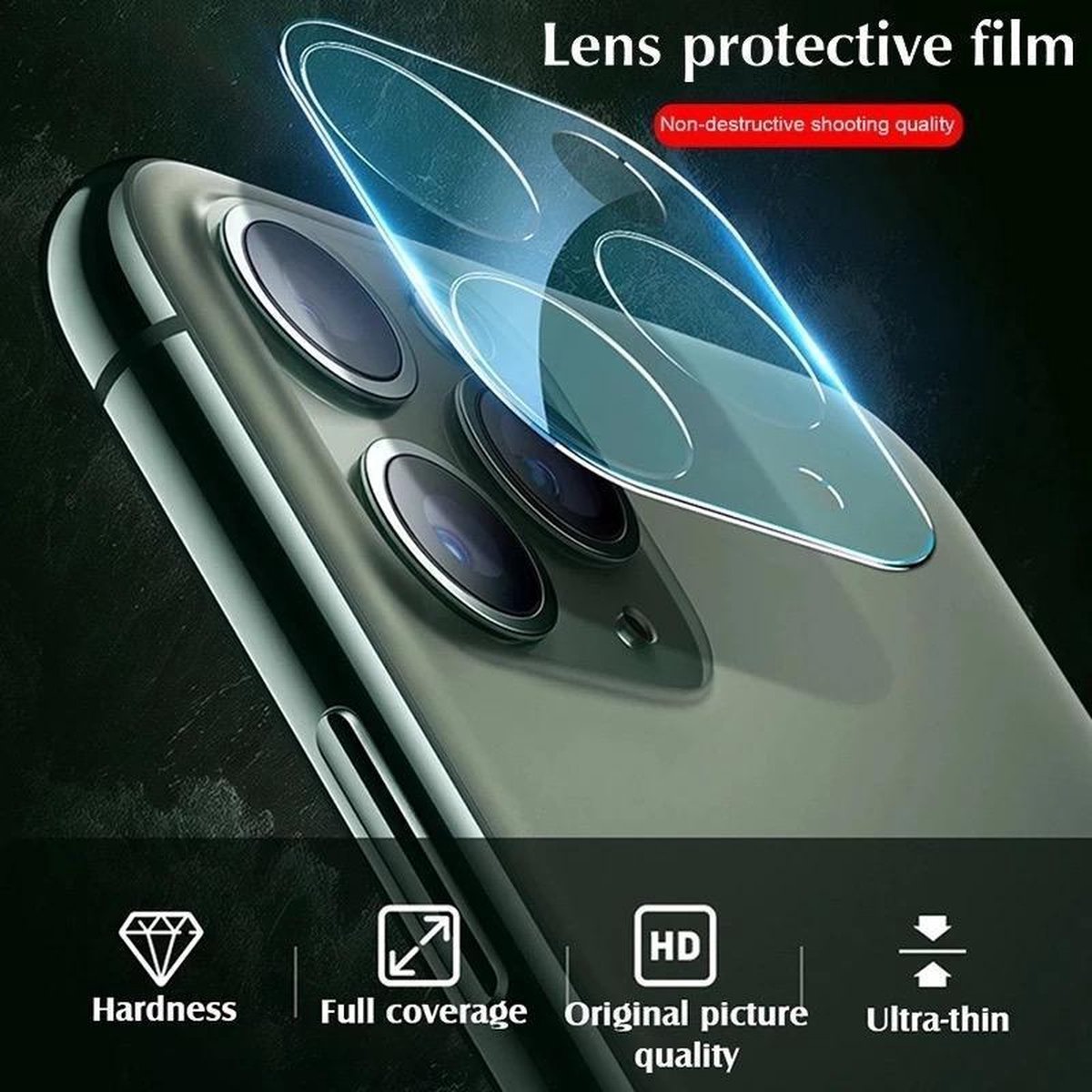 Camera Lens Protector for Samsung S20ULTRA_Camera Lens  Beschermming Voor Samsung S20ULTRA(3D Volledige Back Camera Lens Gehard Glas Screen Protector Voor Samsung  Lens Beschermende Film)
