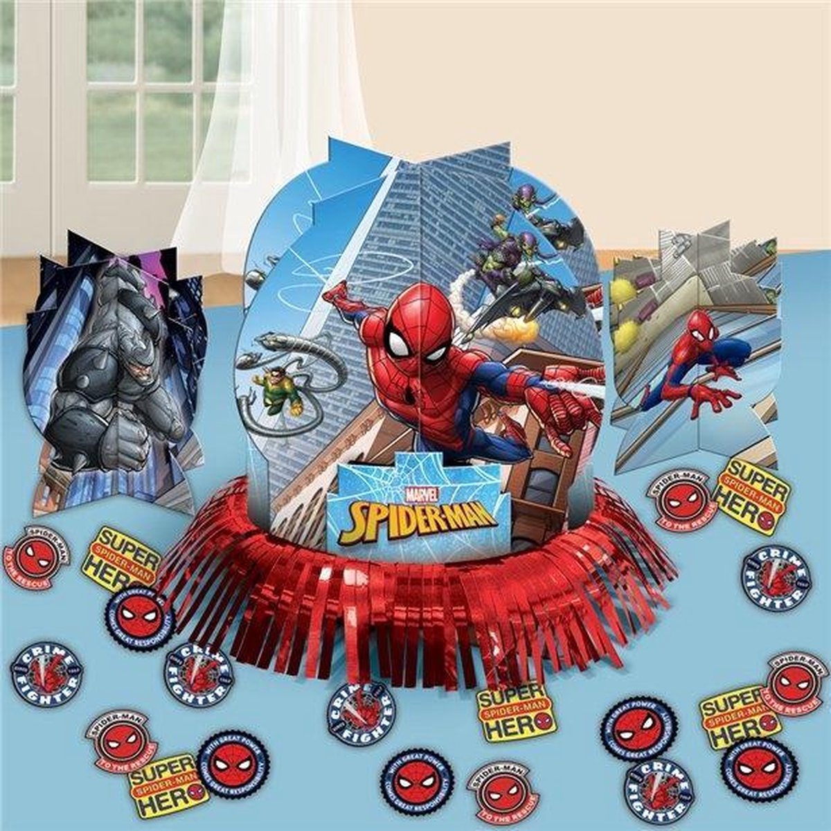 Spiderman tafeldecoratieset