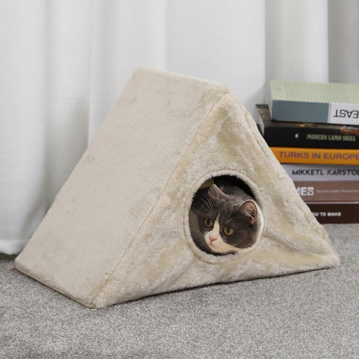 TBG Snelle Levering Huisdier Krabpaal Toren Condo Hout Krabpaal met Krabpaal voor Katten Klimmen Boom Speelgoed Beschermen Meubels Nest AMT0009BG