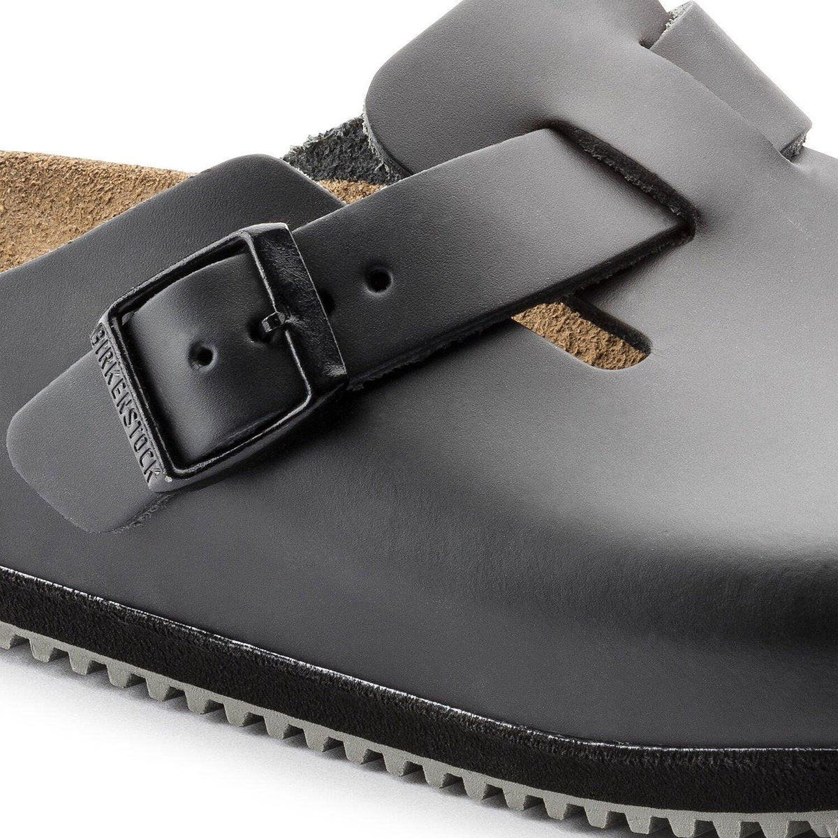 Birkenstock Boston Regular Clogs - Black - Maat 37
