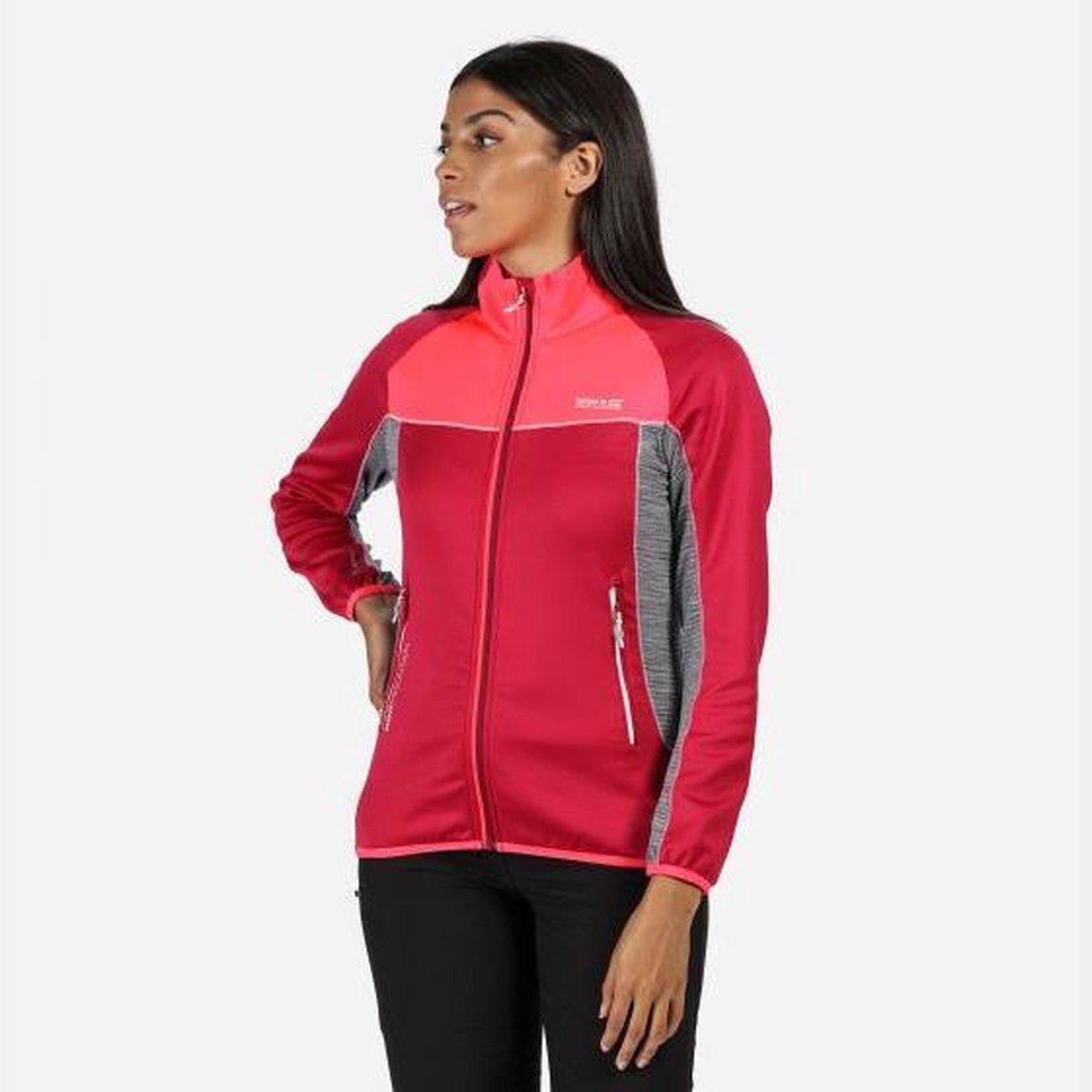 Regatta - Women's Yare II Softshell Stretch Midlayer - Outdoorshirt - Vrouwen - Maat 42 - Roze