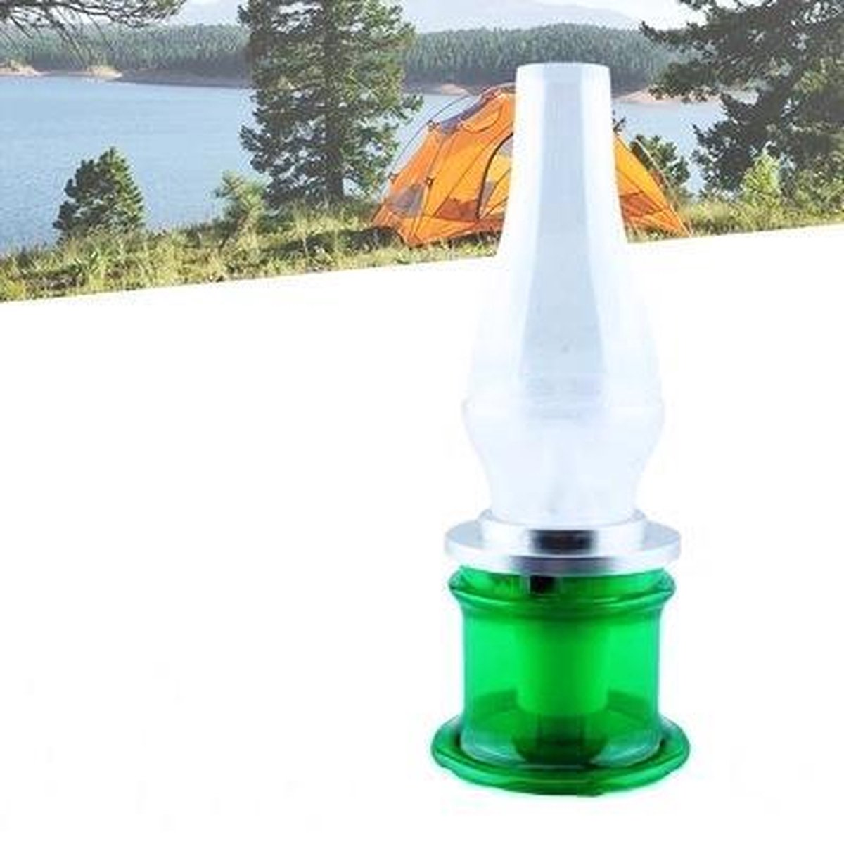 Proline LED Kampeerlamp 2in1 - groen