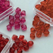 Diamond Shape kralen - 6mm - 4 grs x 3 doosjes