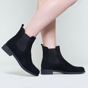 Chelsea boots suède zwart Zwart / 40