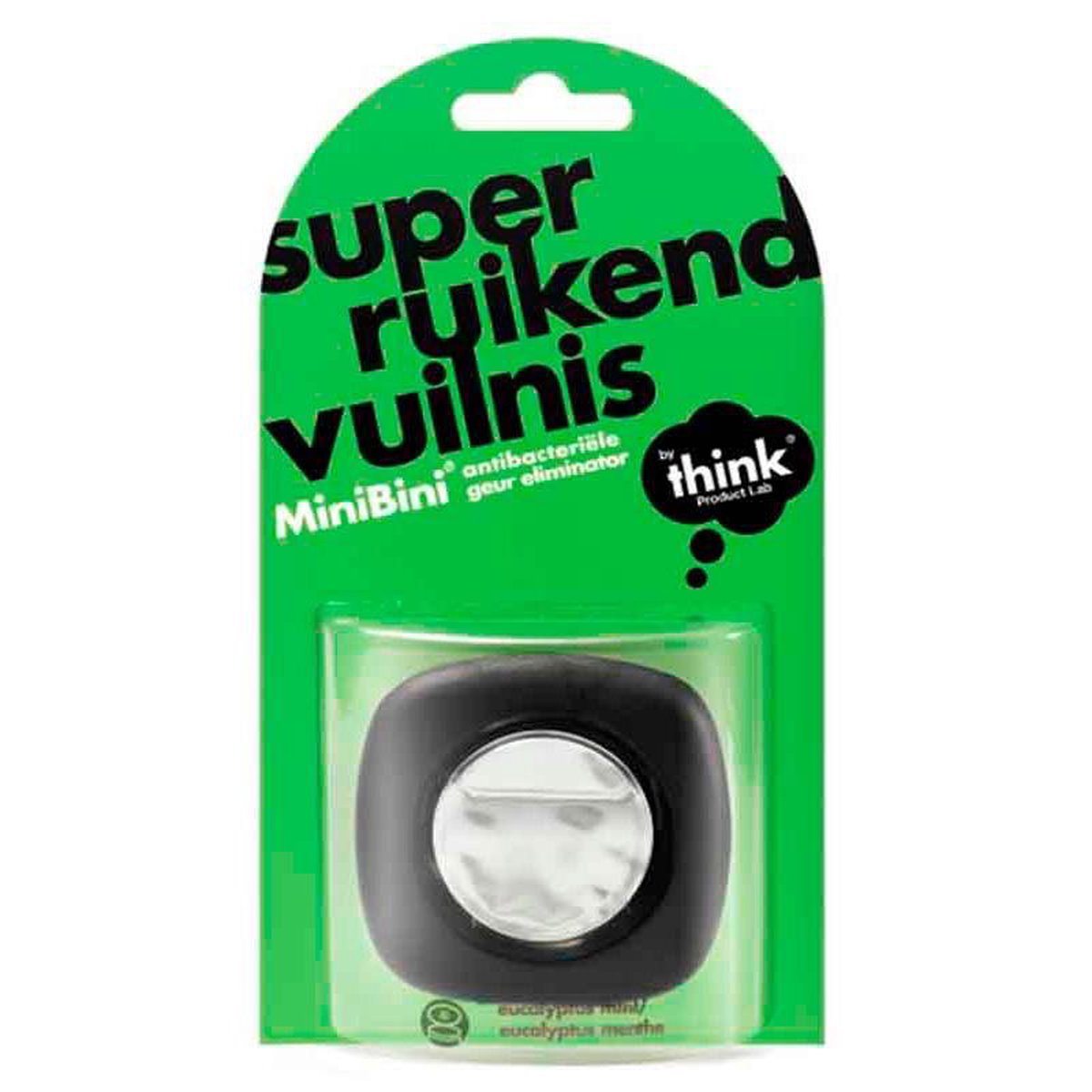 Think Huishoudelijke Geurverwijderaar - Houder Inclusief Navulling - Eucalyptus Mint - Groen