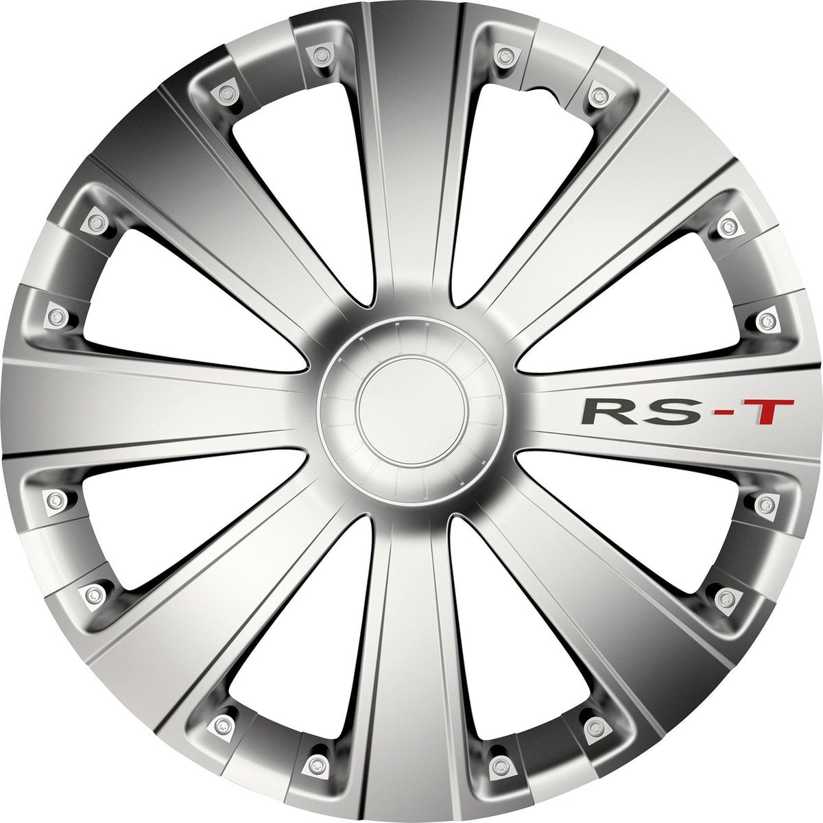 Carpoint Wieldoppen Rs-t 15 Inch Abs Zilver Set Van 4