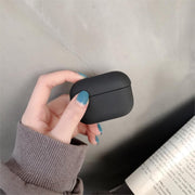 Apple AirPods PRO effen hard case - zwart -