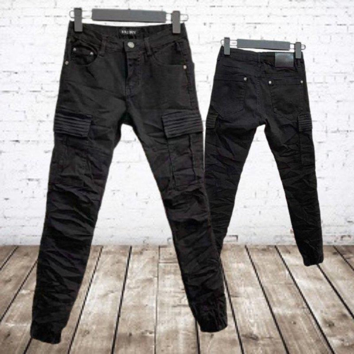 S&C Zwarte jongens jeans 96882 - 146/152