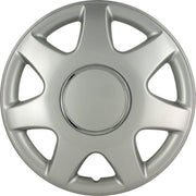 Autostyle Wieldoppen 13 inch Florida Zilver - ABS