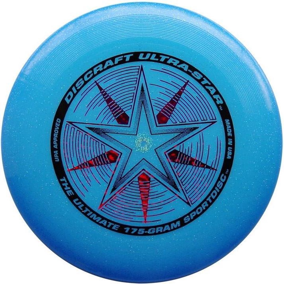 Discraft Frisbee Sky Styler 27 Cm Blauw Met Glitter