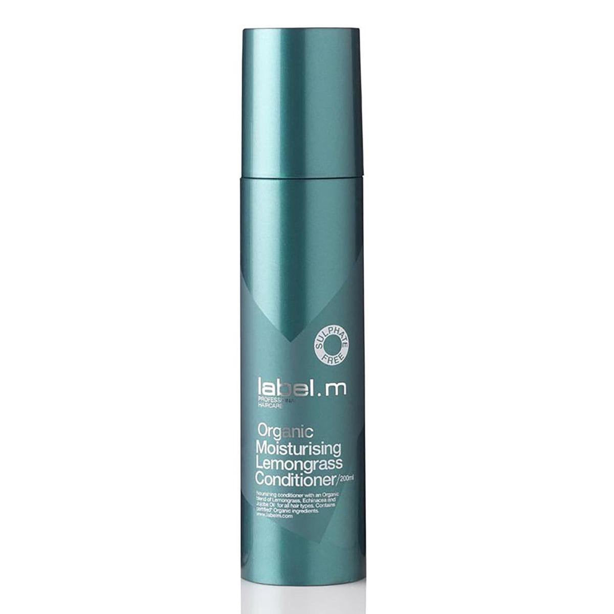 Label.M Organic Moisturising Lemongrass Conditioner-1000 ml - Conditioner voor ieder haartype