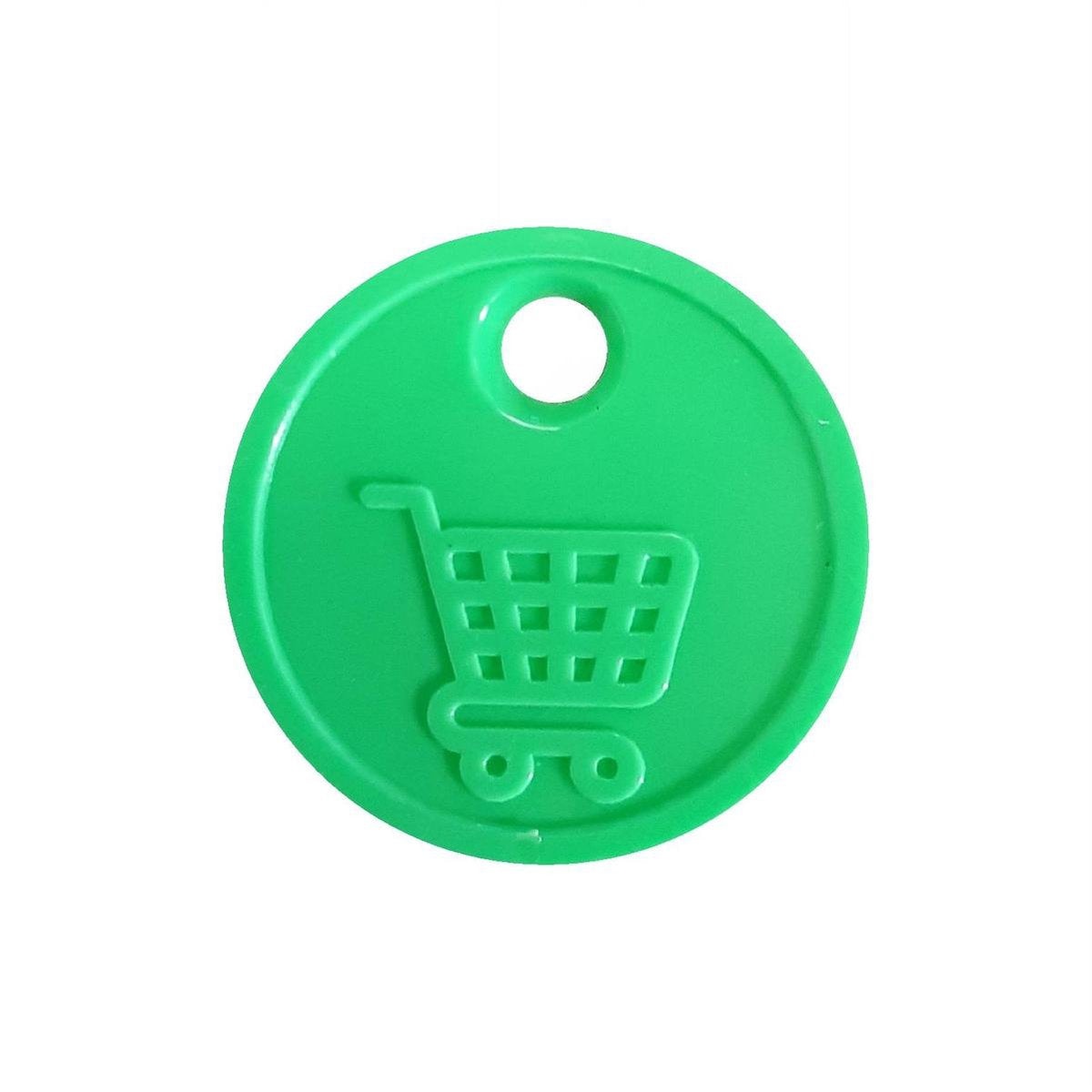 Neutrale winkelwagenmunten € 0
