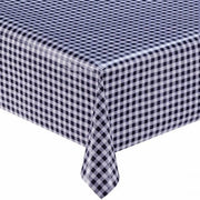 MixMamas Tafelzeil Ruitje -120 x 180 cm - Donkerblauw marine