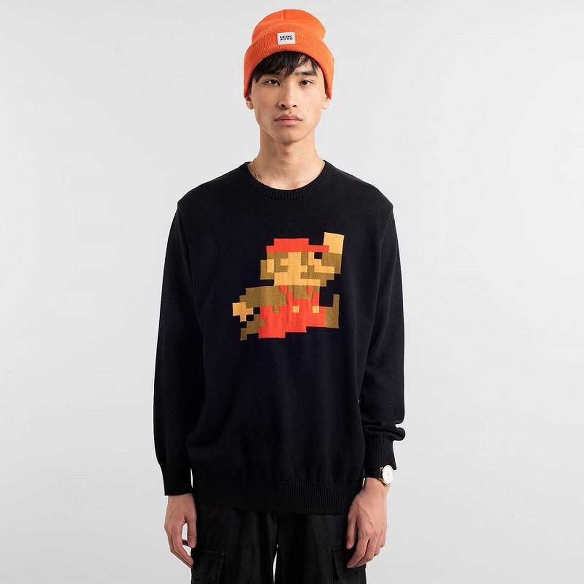 Dedicated Sweater Mora Super Mario Black