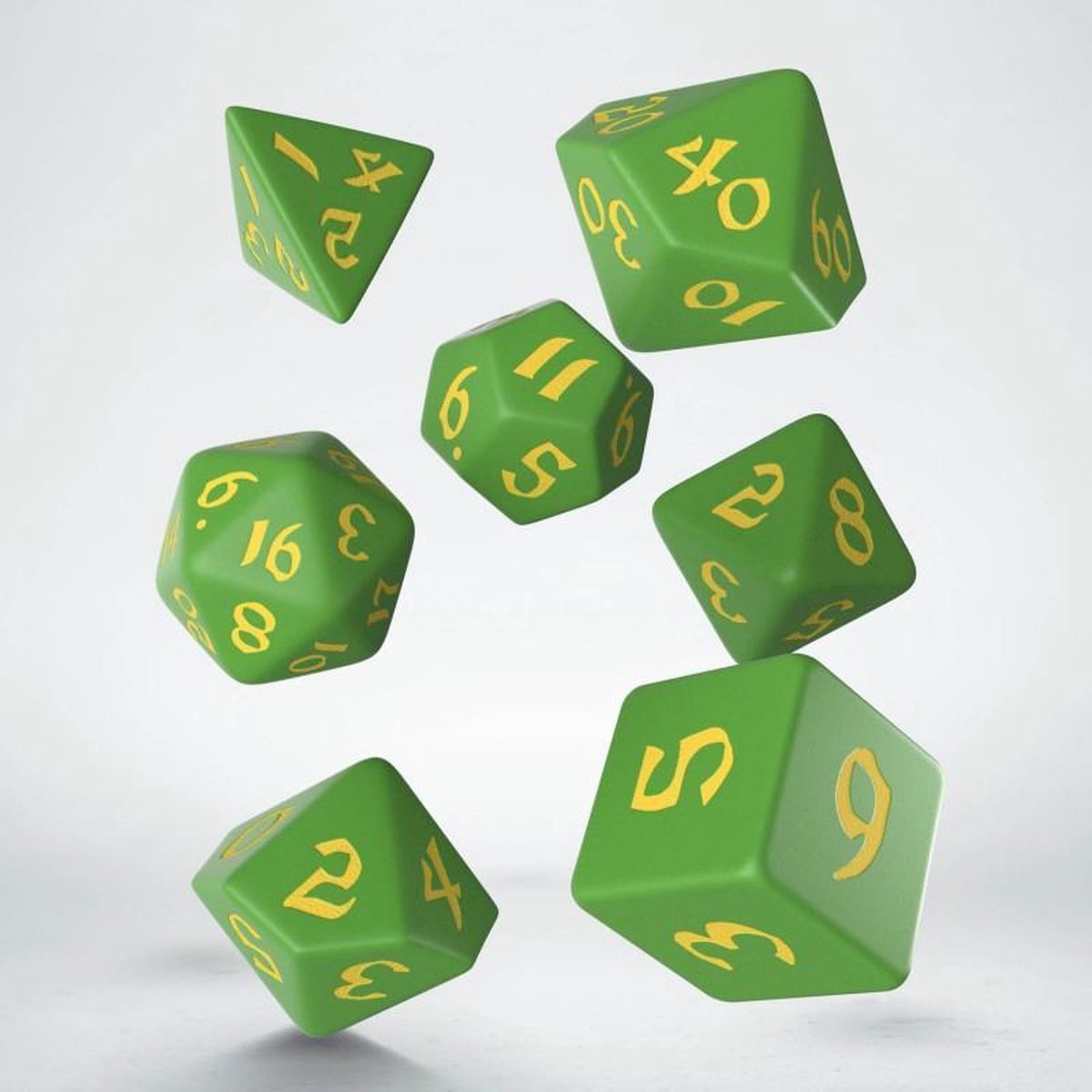 Classic Runic - Green w/yellow