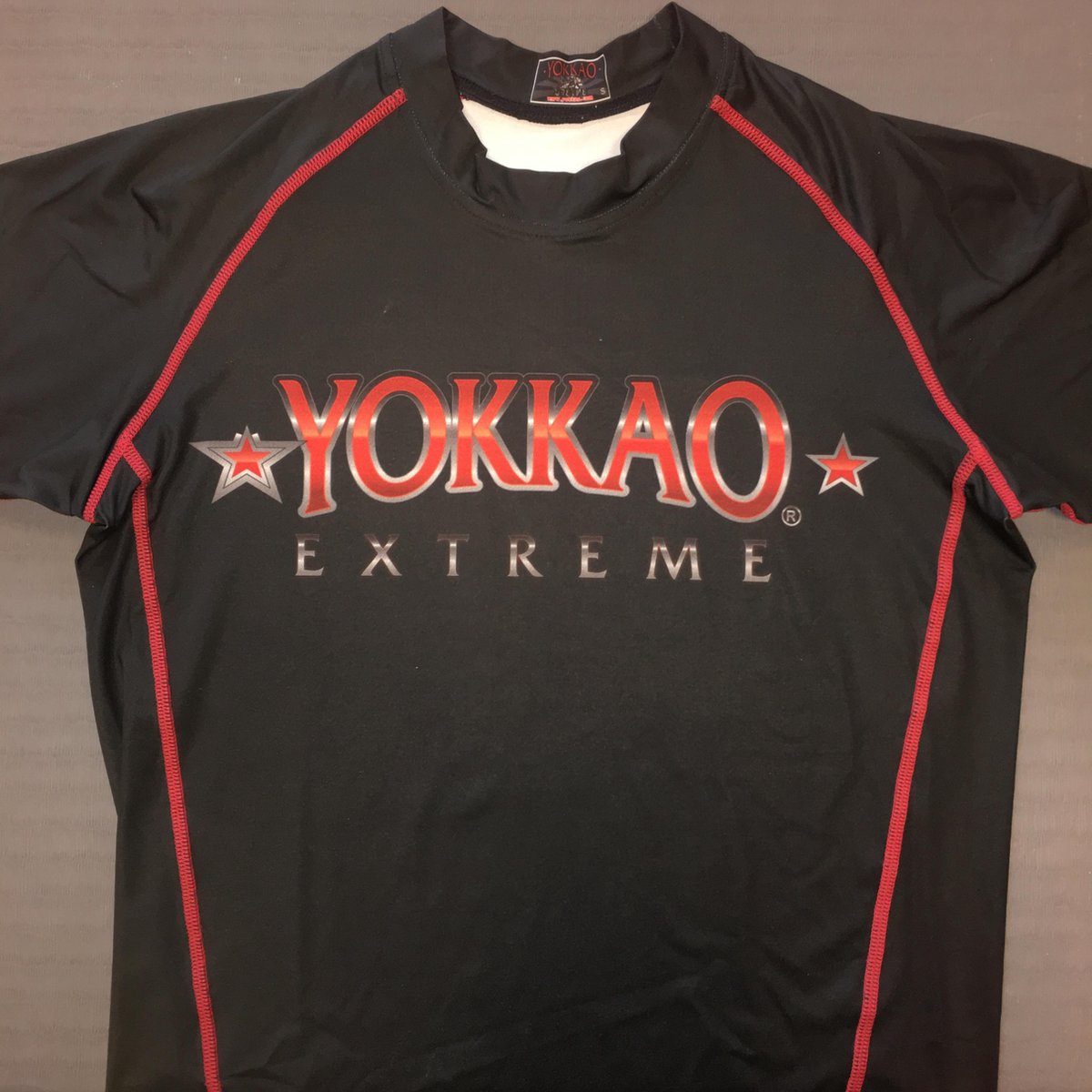 Yokkao Extreme Rashguard Korte Mouw Zwart - Product Kleur: Zwart / Product Maat: S