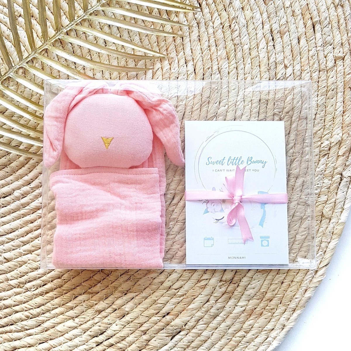 Babyshower Cadeau - Sweet Little Bunny - Babyshower Invulkaarten - Babyshower Spel