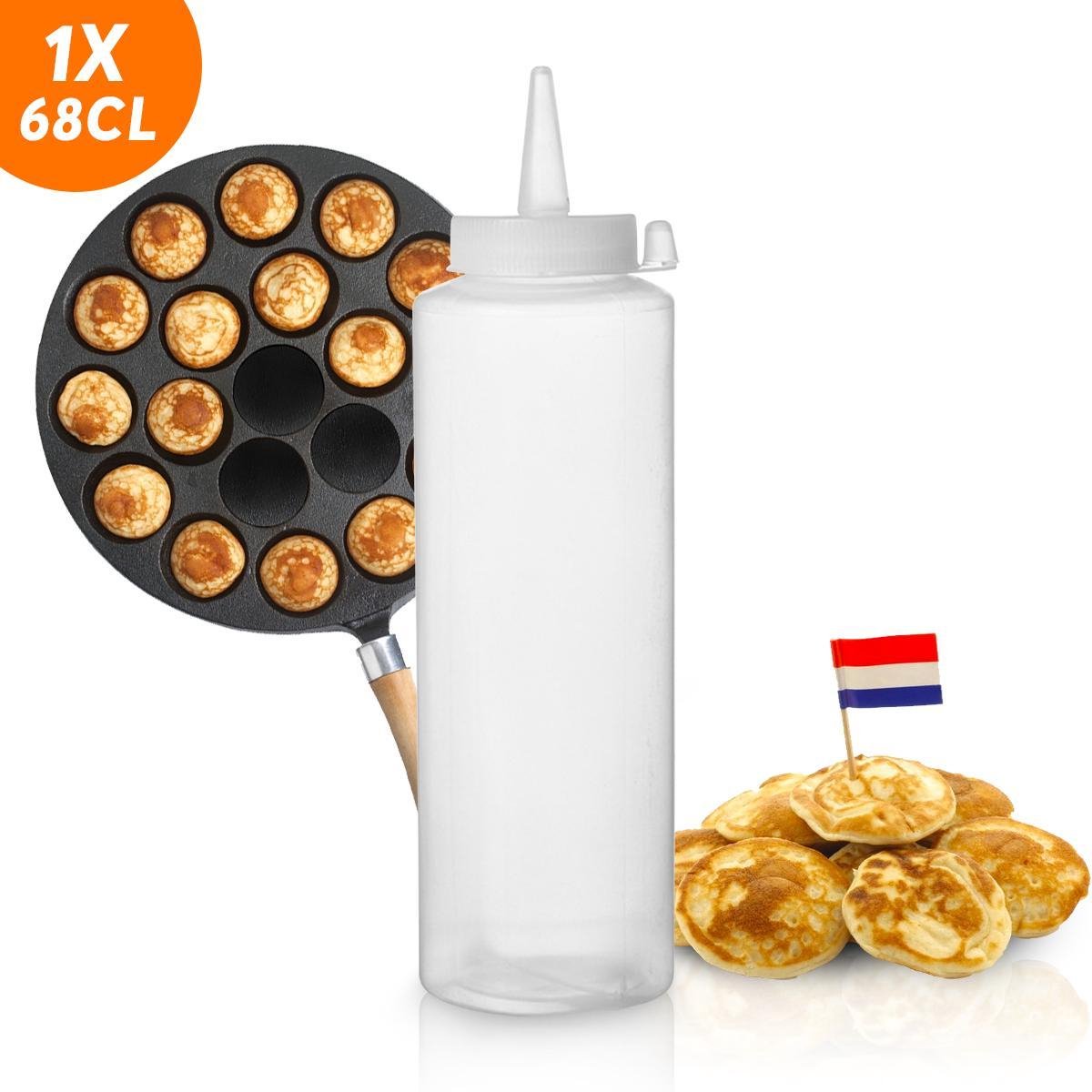 Innovaland Doseerfles 68cl - Knijpfles - Voor Beslag