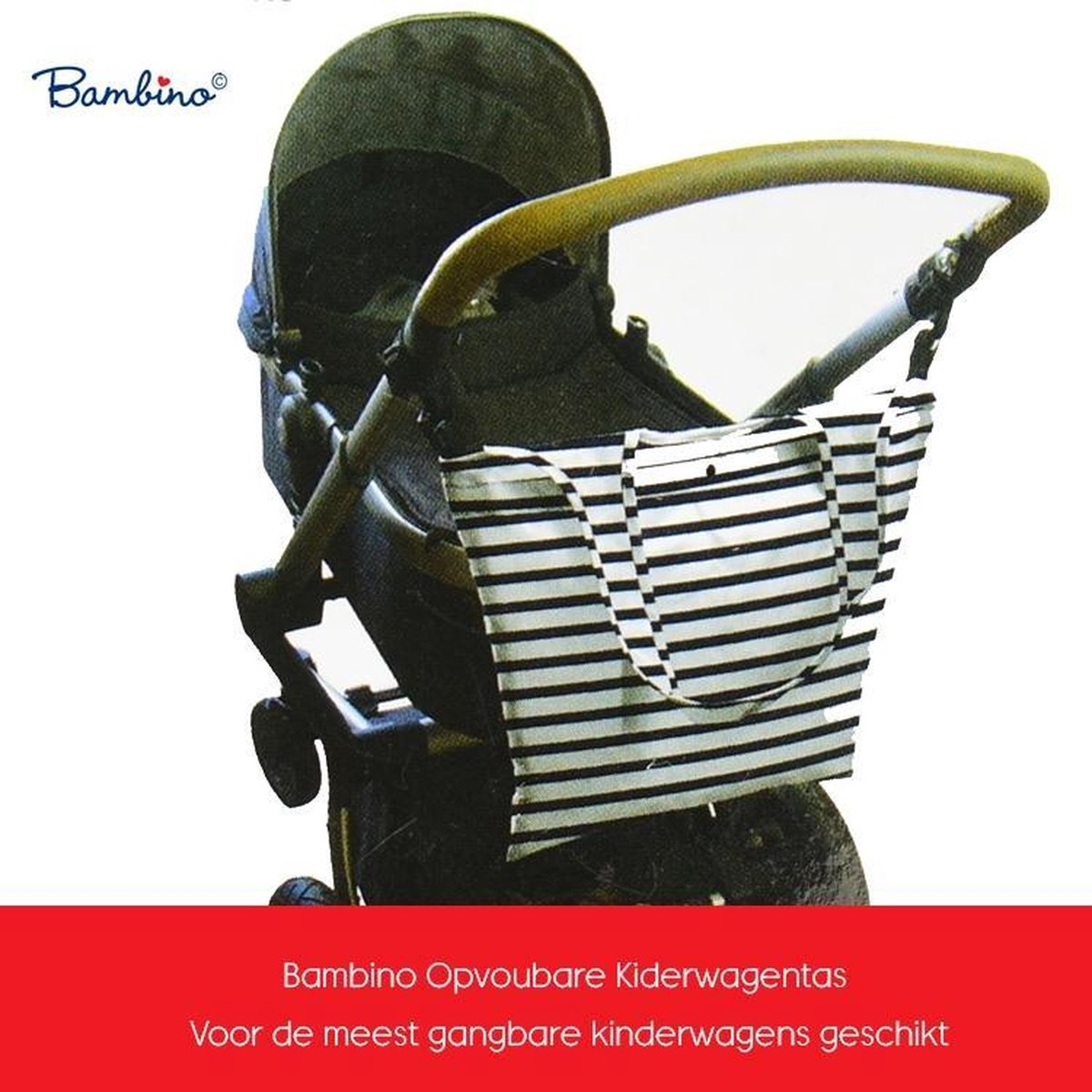 Bambino Opvouwbaar Kinderwagentas - 43