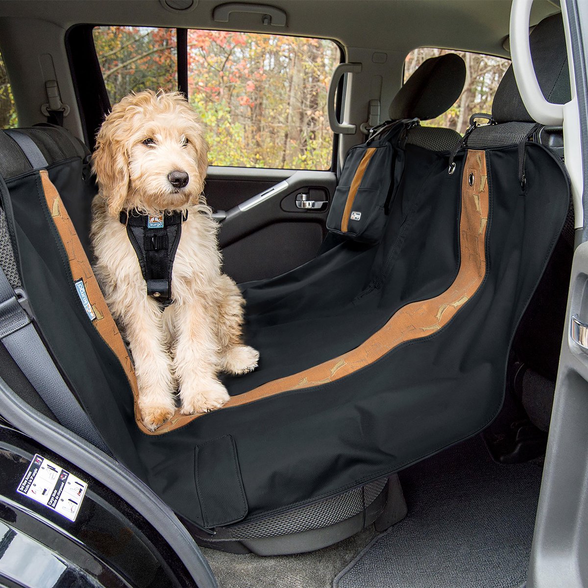 Kurgo - Wander - Hondenhangmat voor in de auto - In Beige