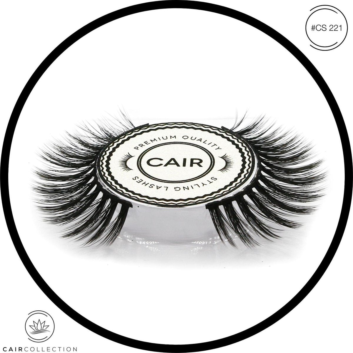 CAIRSTYLING CS#221 - Premium Professional Styling Lashes - Wimperverlenging - Synthetische Kunstwimpers - False Lashes Cruelty Free / Vegan