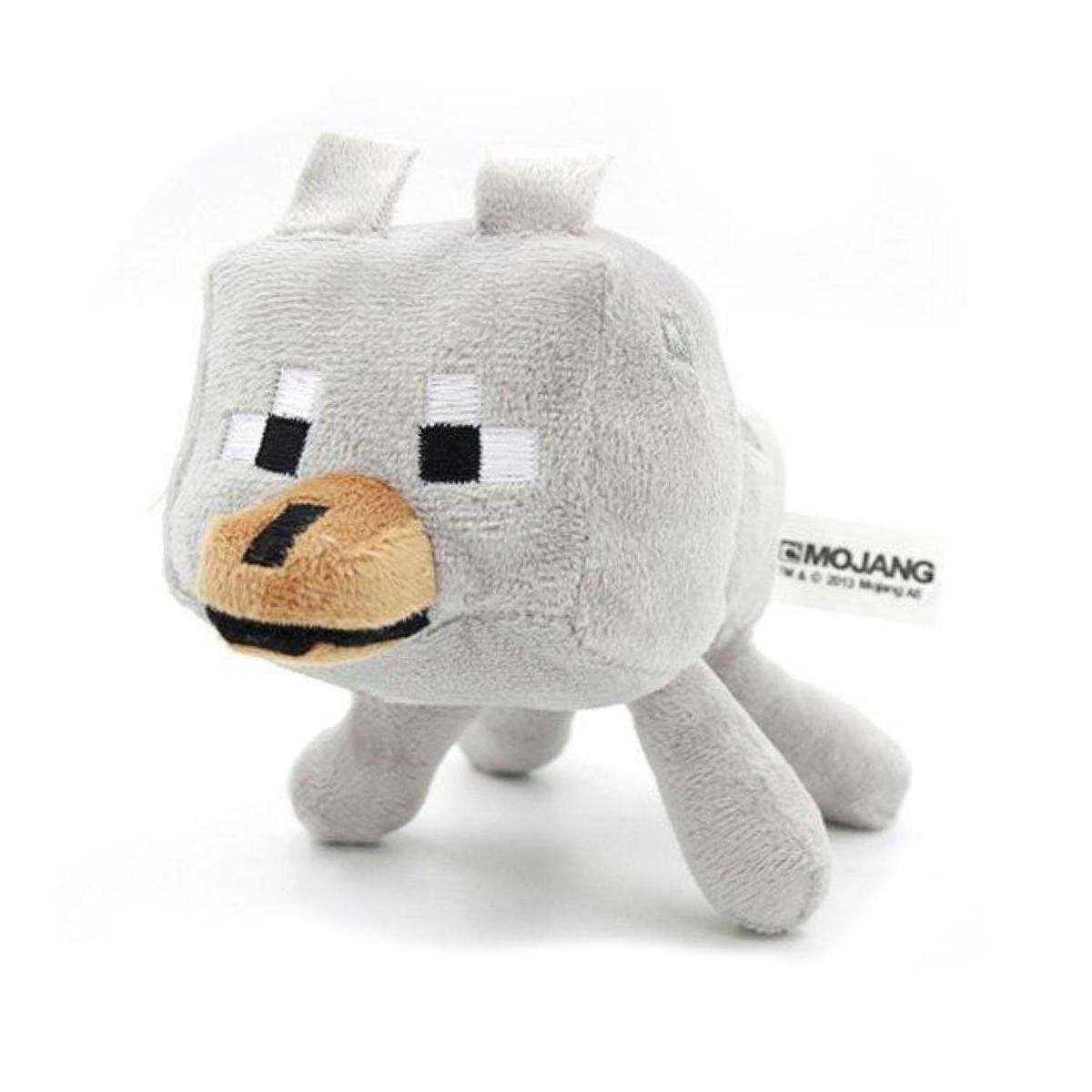 Minecraft Pluche Knuffel - Wolf Hond - 20 CM