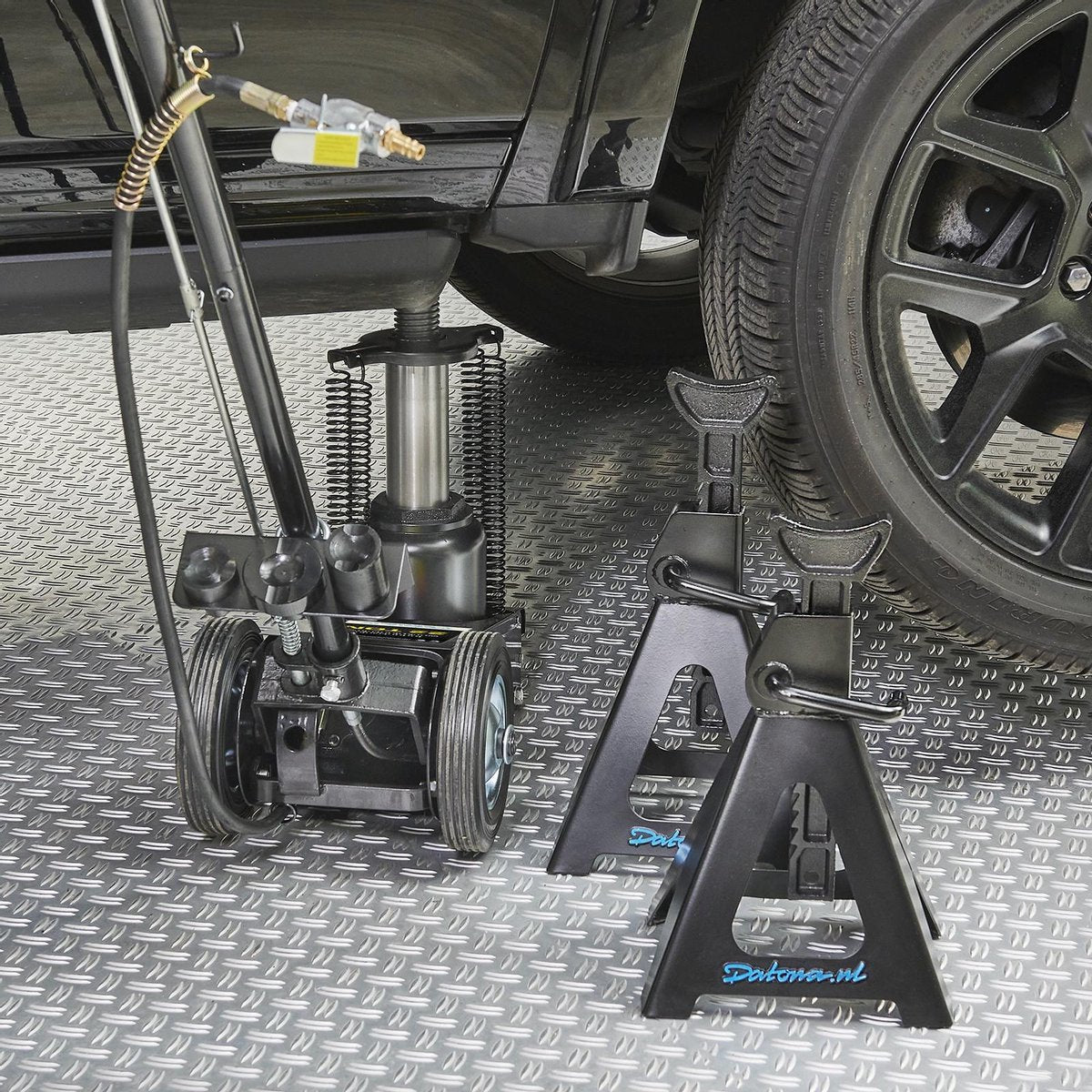 Datona® Krik 22 ton met set assteunen 12 ton