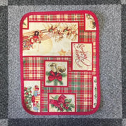 Tafelkleed - luxe gobelin - Kerst Schotland - Christmas - Loper 45 cm