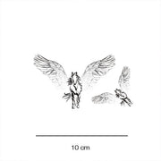 Pegasus plaktattoo | 2 stuks