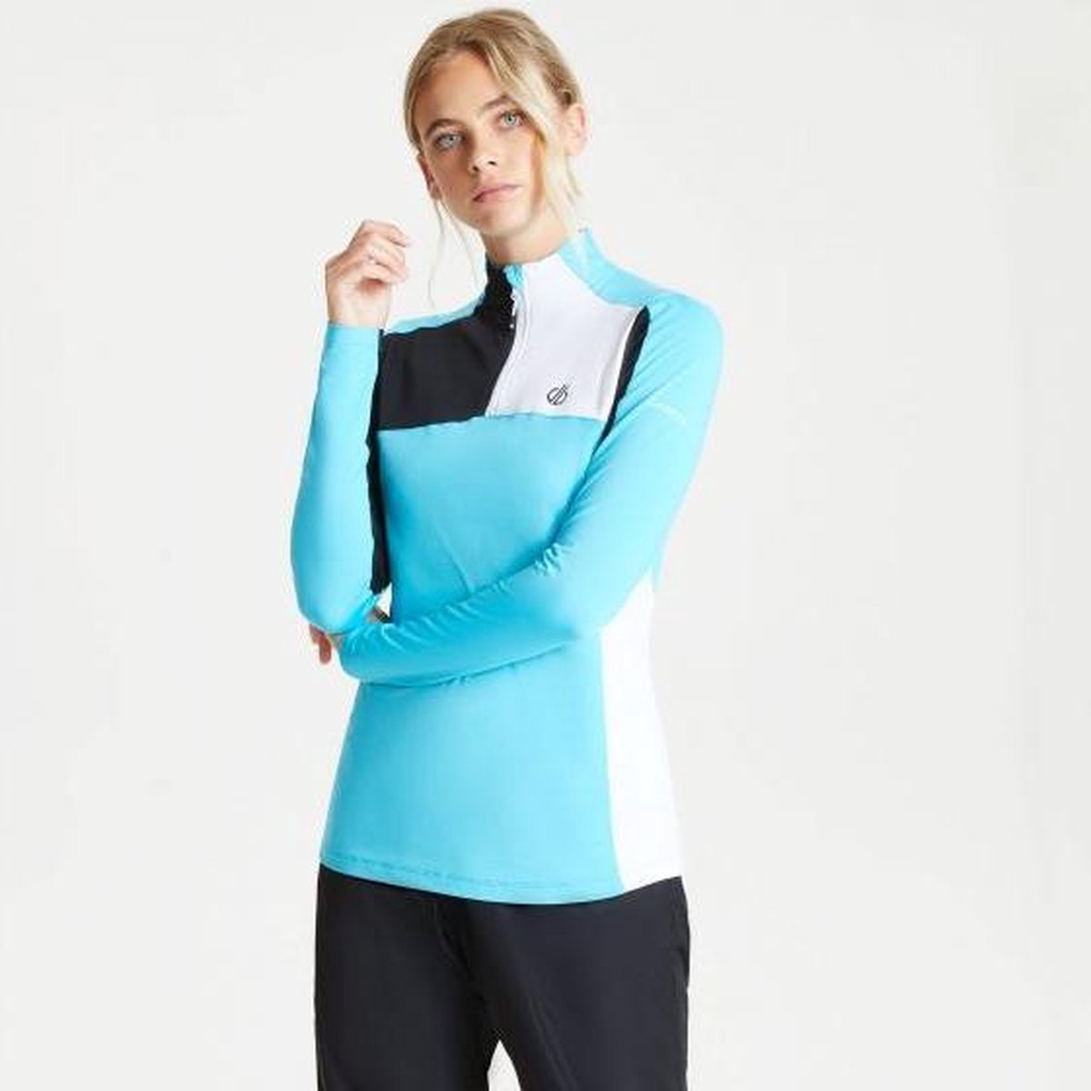 Dare2B Default lichtgewicht Core Stretch tussenlaag voor dames met halve rits