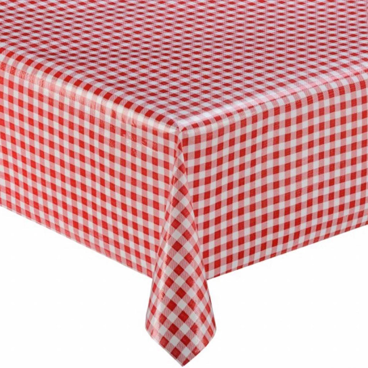 MixMamas Tafelzeil Ruitje - 120 x 300 cm - Rood