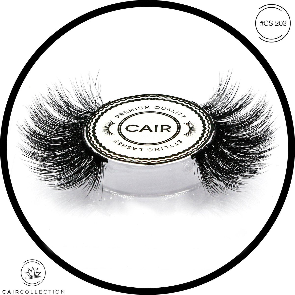 CAIRSTYLING CS#203 - Premium Professional Styling Lashes - Wimperverlenging - Synthetische Kunstwimpers - False Lashes Cruelty Free / Vegan