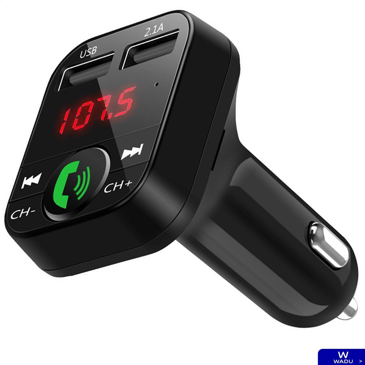 Bluetooth FM Transmitter - Bluetooth ontvanger voor in de auto - USB - Handsfree carkit