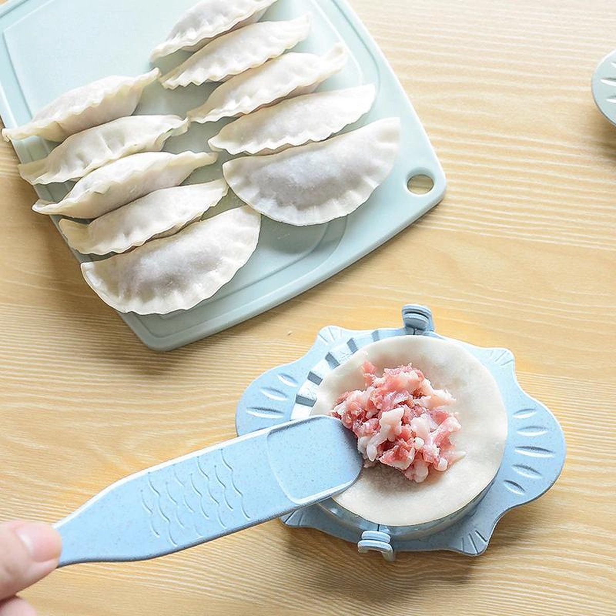 EPIN | Dumpling Maker | Blauw | 1 Stuk