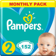 Pampers Active New Baby Luiers Maat 2 - 152 Luiers