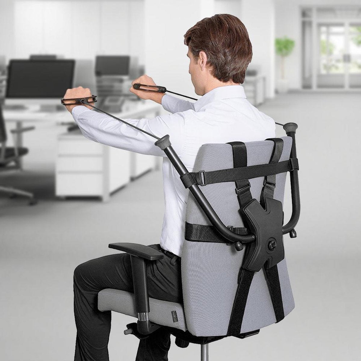 Chairgym – Weerstandsband – Fitnessstoel – Fitness – Thuisgym