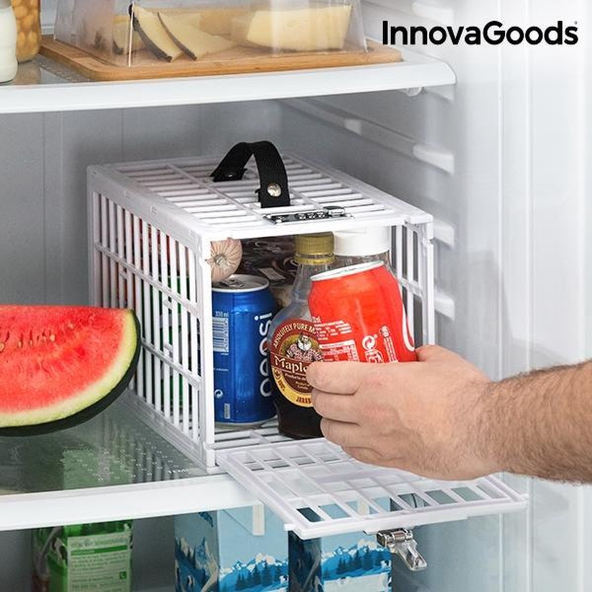InnovaGoods Food Safe Veiligheidskooi voor de Koelkast