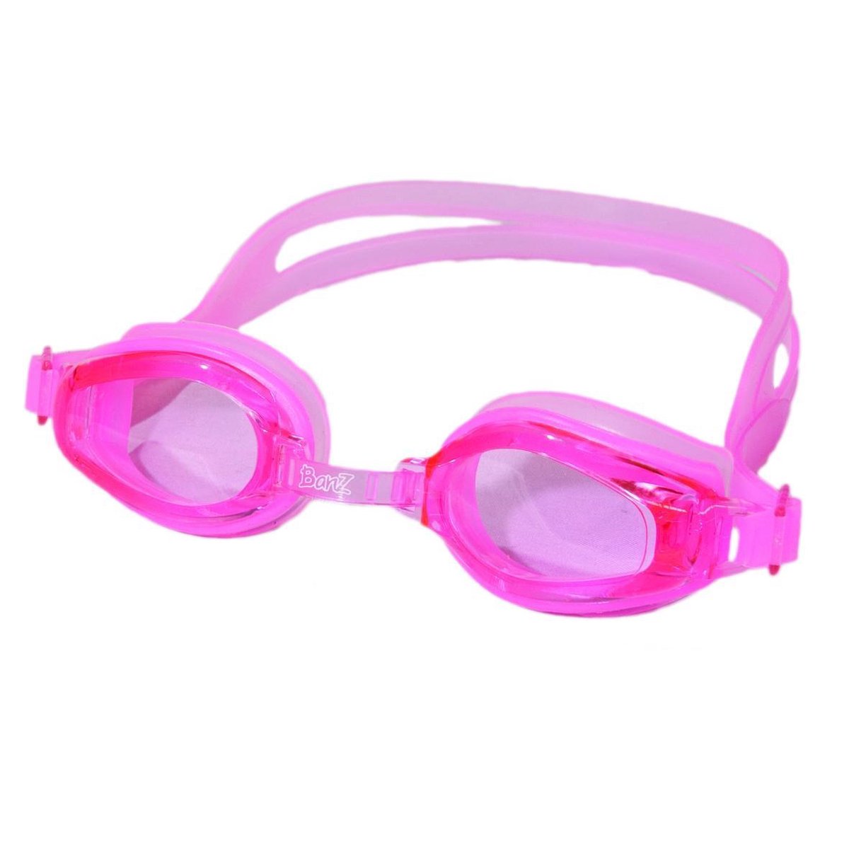 Banz - UV-beschermende zwembril voor kinderen van 3+ jaar - Roze - maat Onesize (3-12yrs)