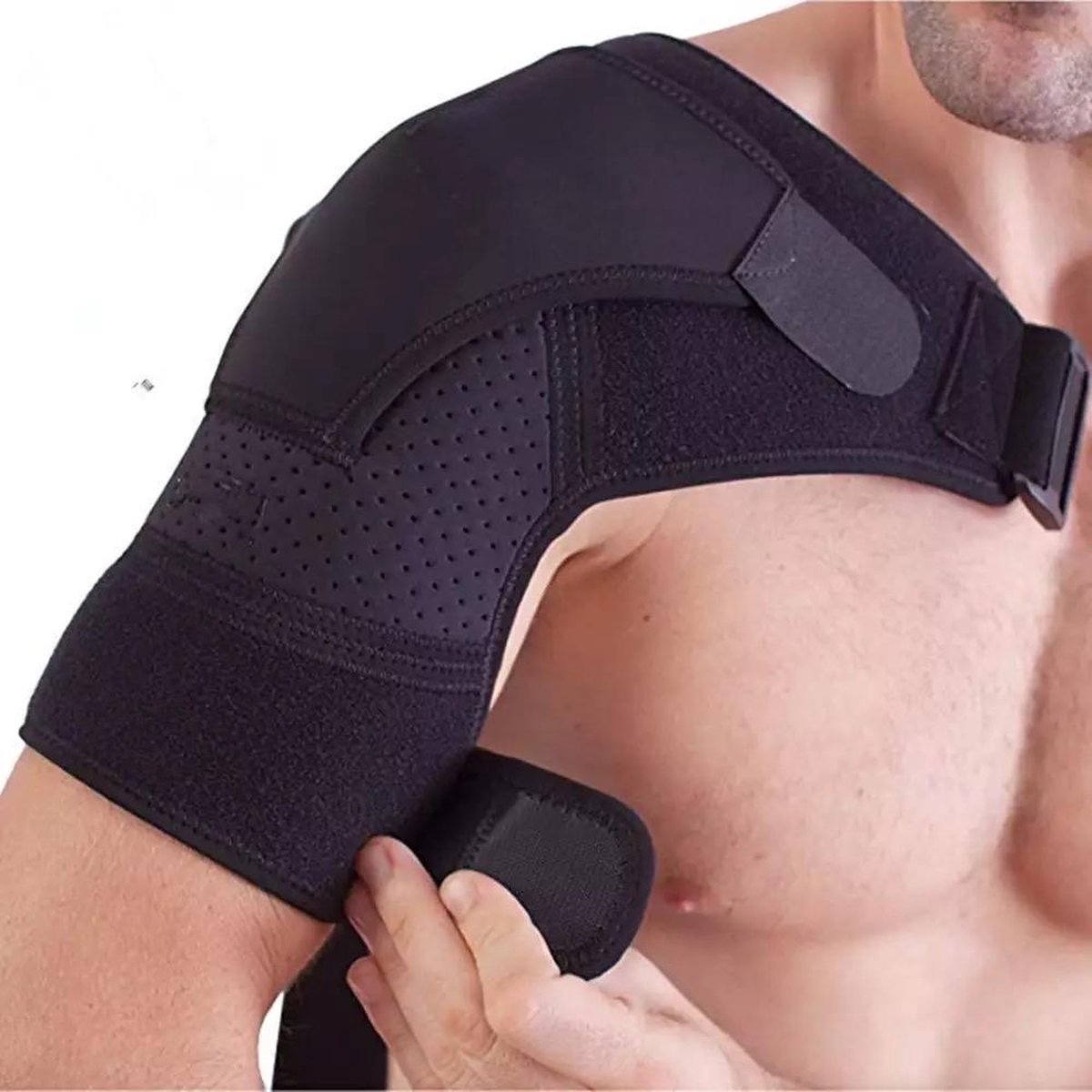 LOUZIR  Lichtgewicht Schouderbrace - One size - unisex