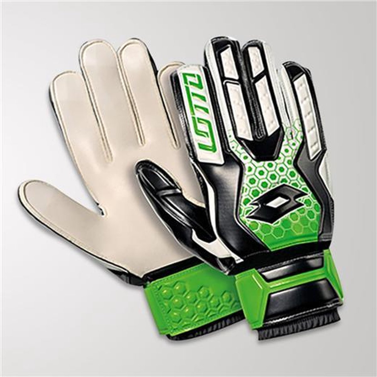Lotto Spider 800 - Keeperhandschoenen - Wit/Groen Maat 11