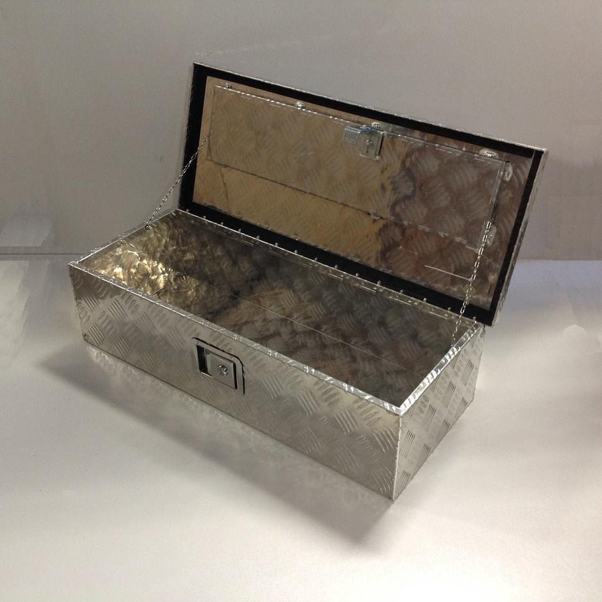 Aluminium opbergkist 760x320x190 
