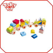 Tooky Toy Stapeltrein Junior 38 X 9