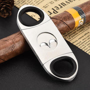 Winkrs | Luxe Sigaarknipper van RVS - Sigaren knipper