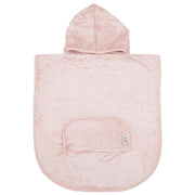 Timboo poncho - Misty Rose - Handdoek - kinderen - Poncho roze - Bamboe - Extra zacht
