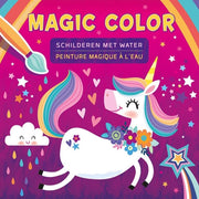 kleurboek Magic Color schilderen met water Eenhoorn